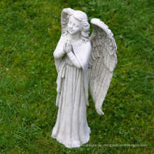 Garten Dekoration Stein Carving Lebensgroße Marmor Beten Engel Statue